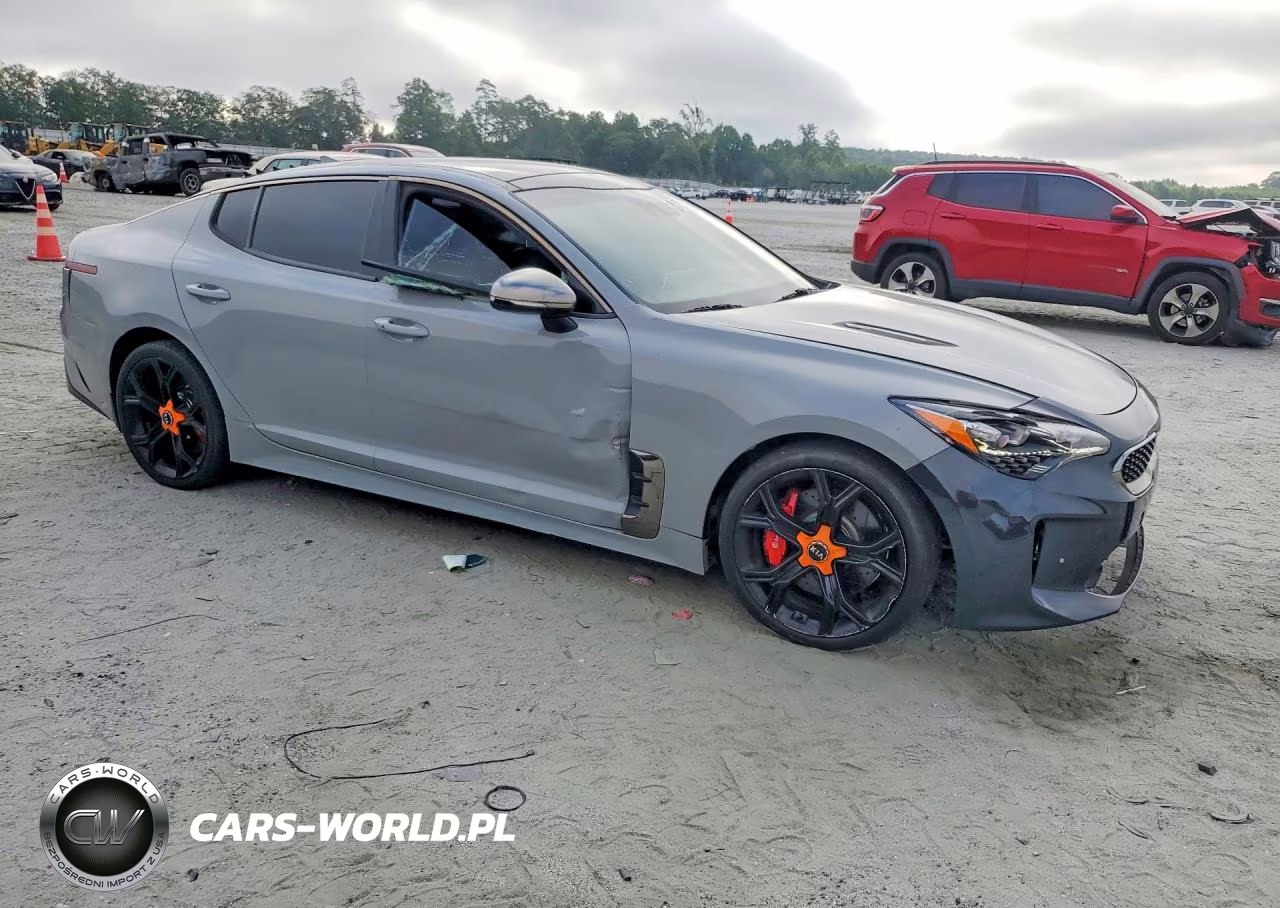 2019 Kia Stinger Gt1 VIN:KNAE45LC9K6061454 - 4