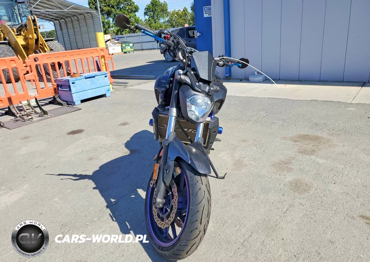 2015 Yamaha Fz07 C VIN:JYARM06Y5FA001801 - 2