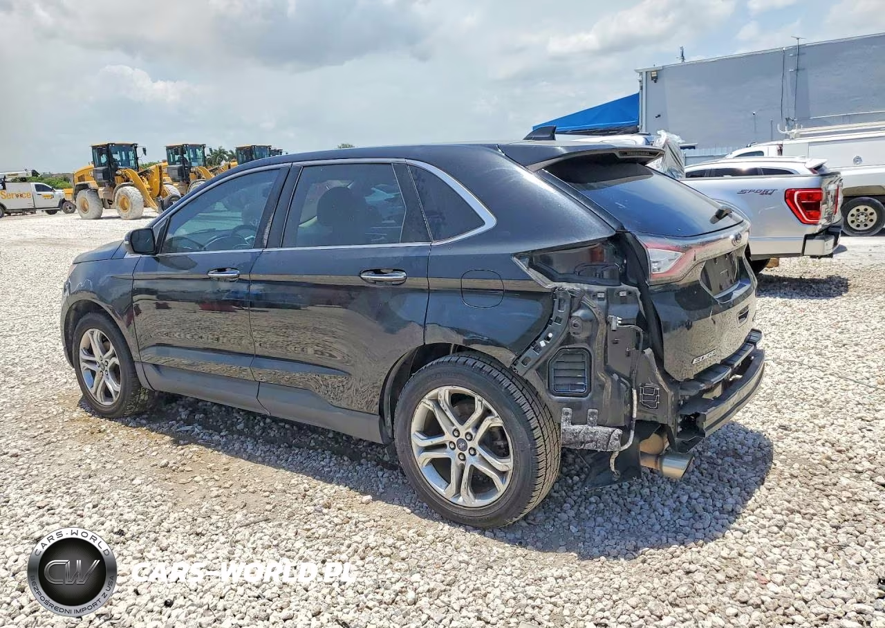 2017 Ford Edge Titanium VIN:2FMPK3K97HBB52644 - 2