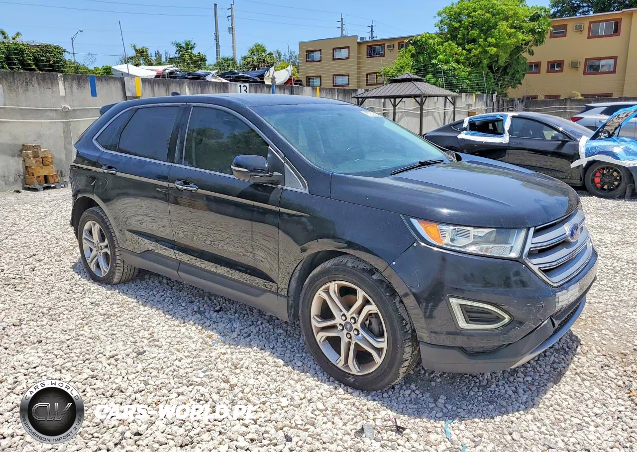 2017 Ford Edge Titanium VIN:2FMPK3K97HBB52644 - 4