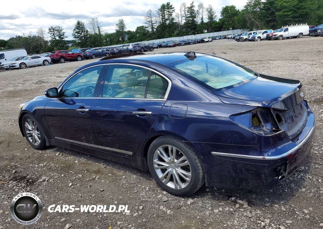 2012 Hyundai Genesis 4.6L VIN:KMHGC4DF9CU200279 - 2