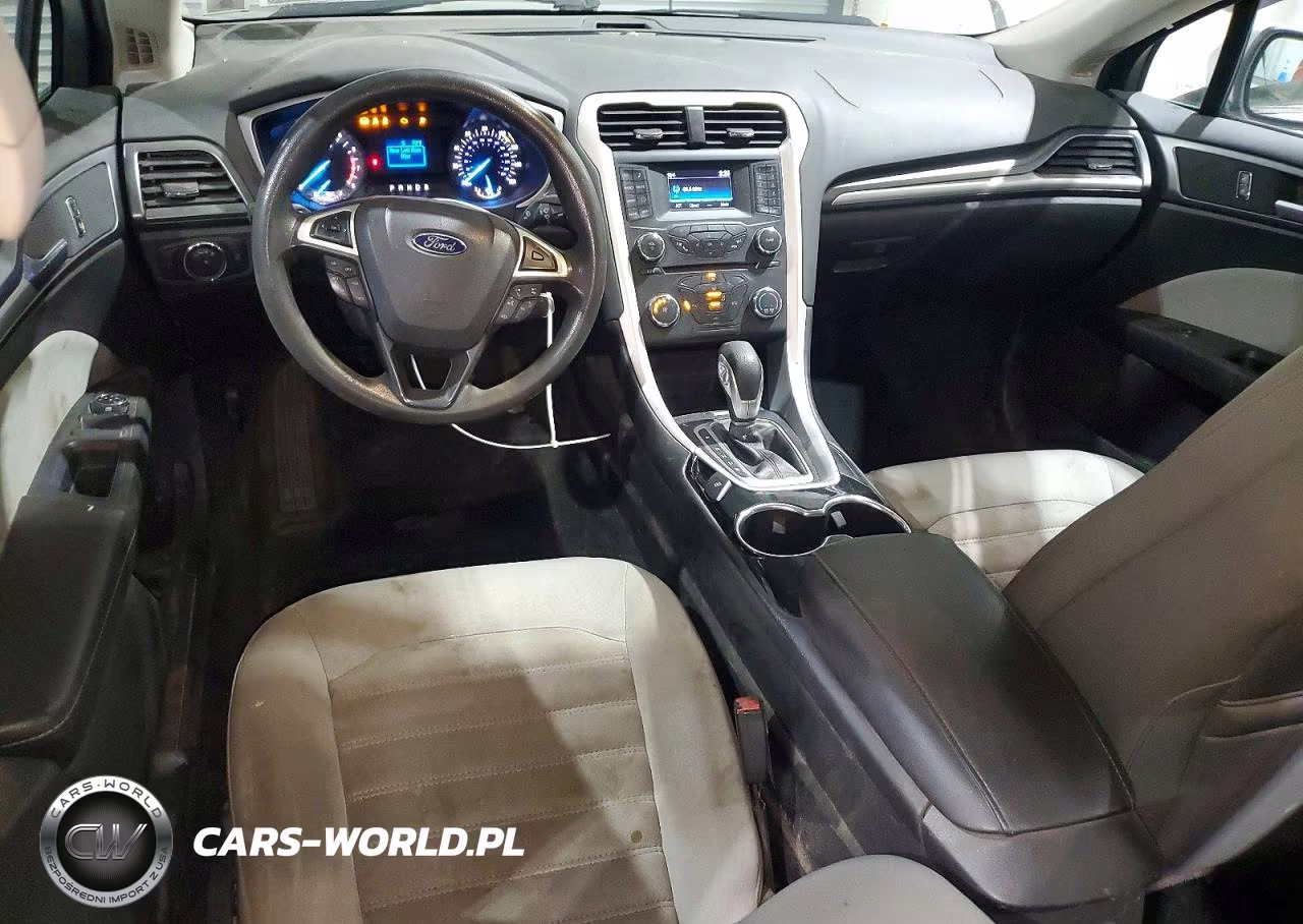 2015 Ford Fusion S VIN:3FA6P0G79FR134500 - 8