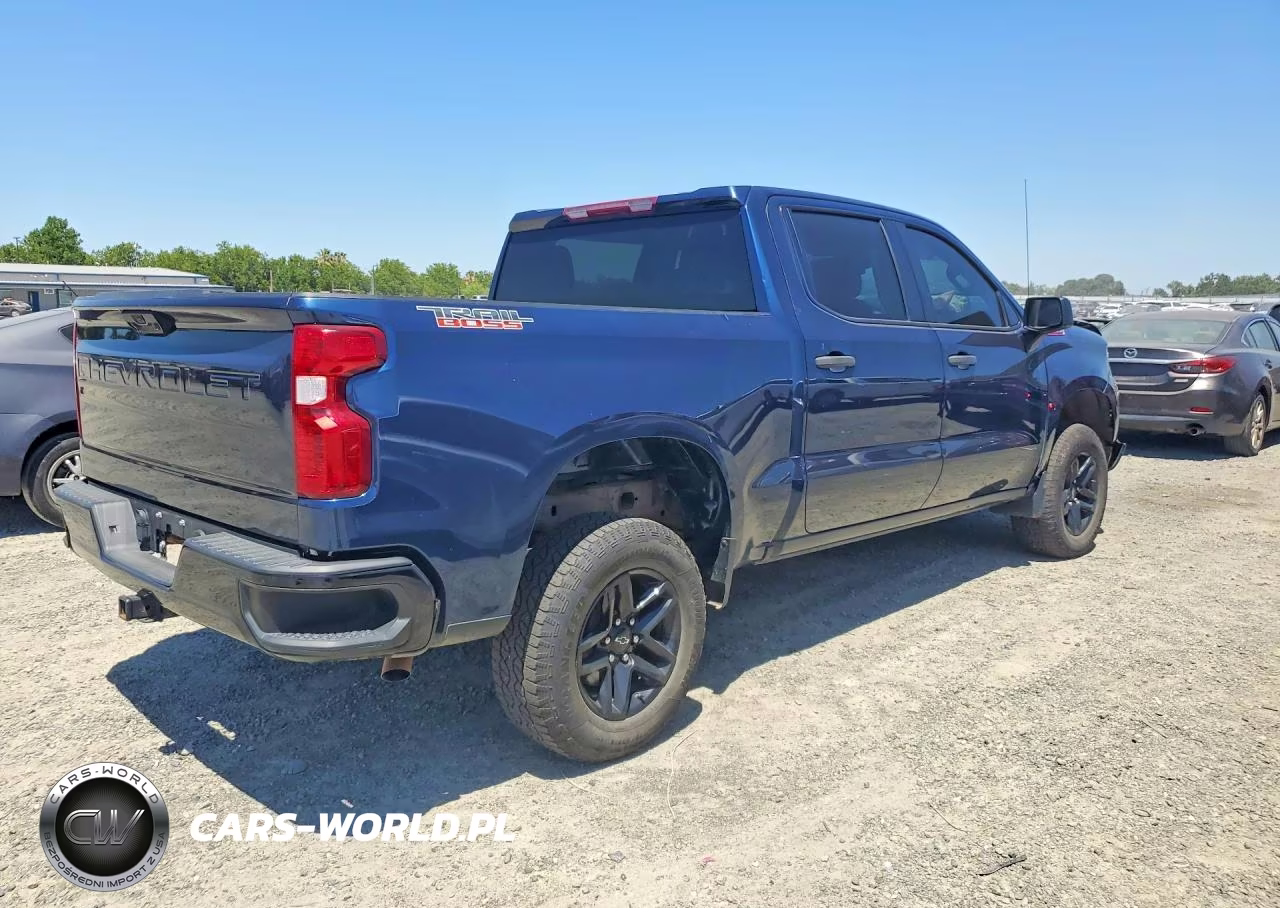2023 Chevrolet Silverado K1500 Trail Boss Custom VIN:3GCPDCEK8PG100741 - 3