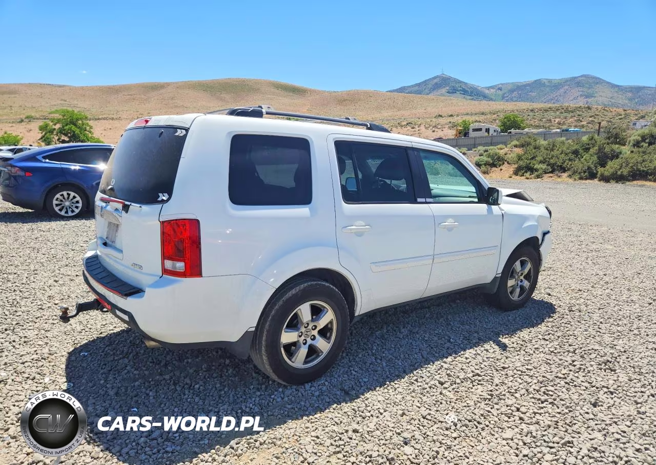2011 Honda Pilot Exl VIN:5FNYF4H65BB084774 - 3