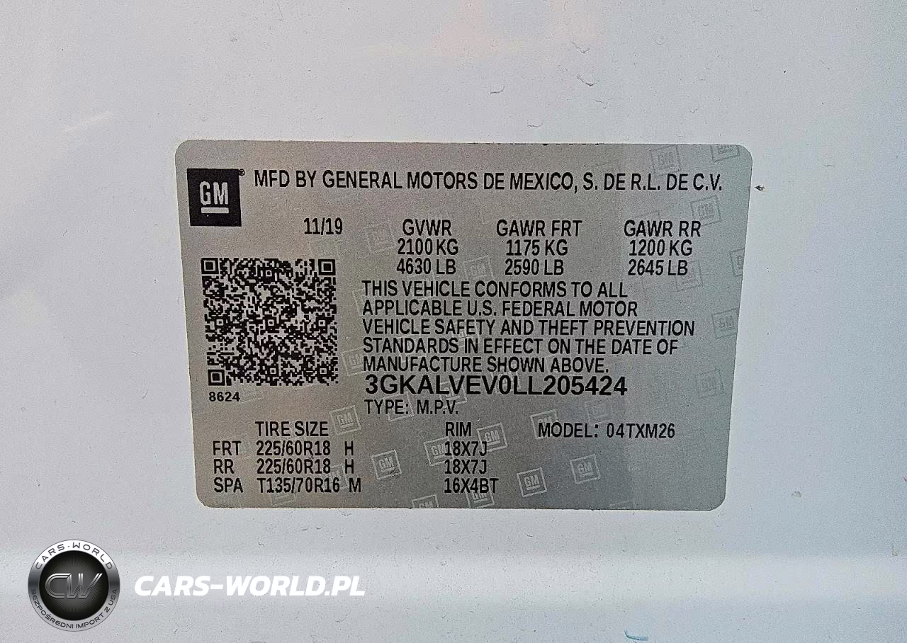 2020 GMC Terrain Slt VIN:3GKALVEV0LL205424 - 13