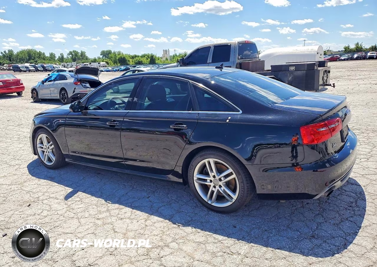 2012 Audi A6 VIN:WAUBGAFC7CN019399 - 2