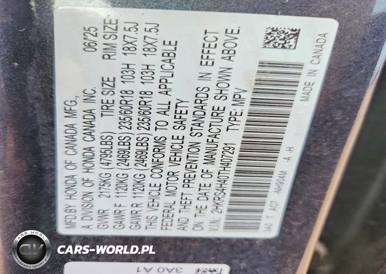 2026 Honda Cr-V Ex VIN:2HKRS4H40TH407291 - 13
