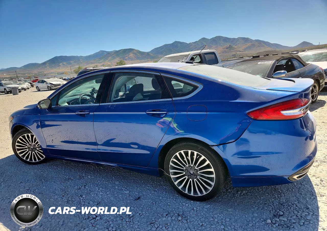 2017 Ford Fusion Titanium VIN:3FA6P0K93HR131717 - 2