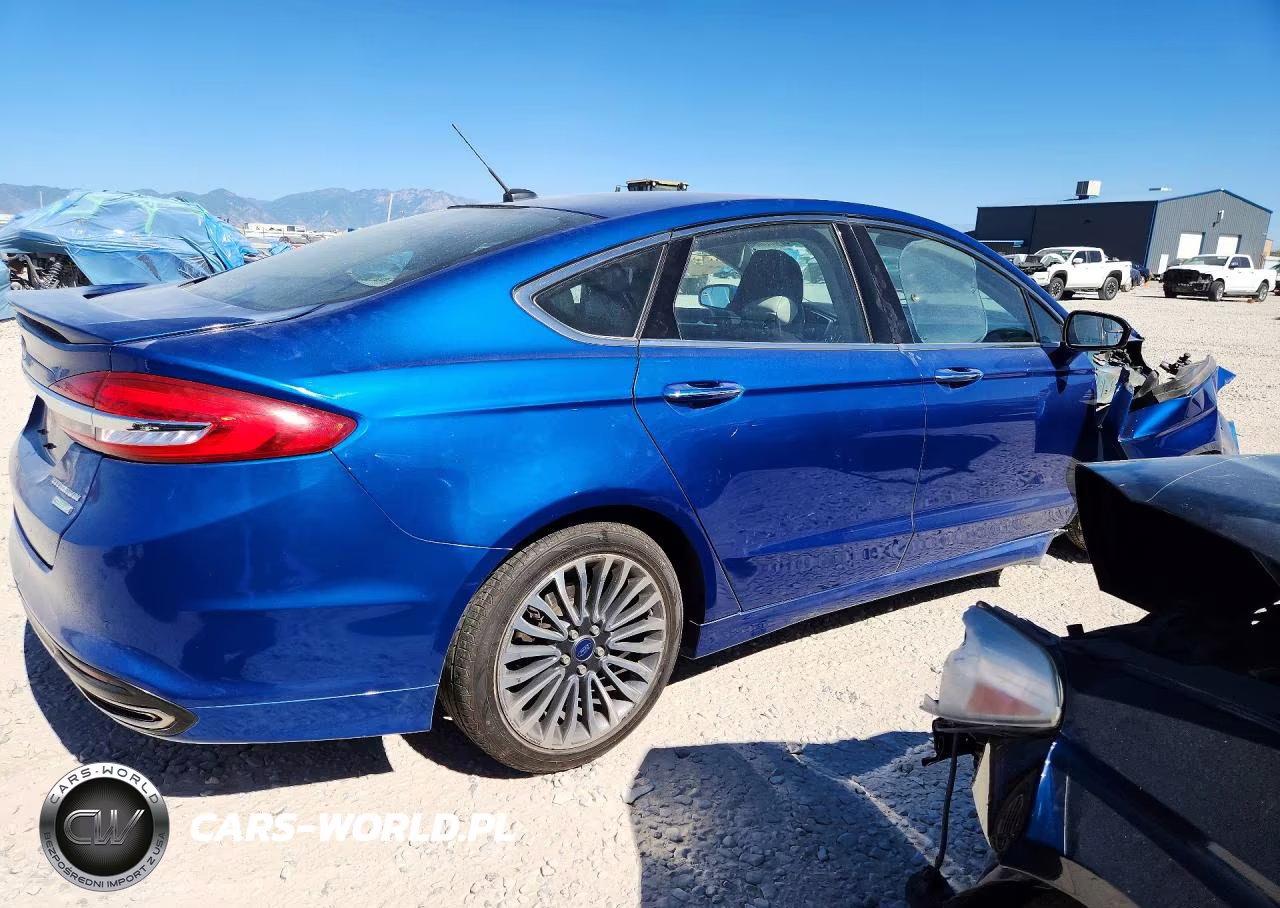 2017 Ford Fusion Titanium VIN:3FA6P0K93HR131717 - 3