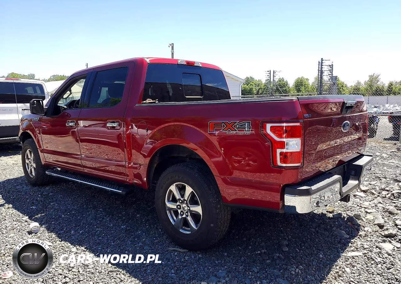 2018 Ford F150 Supercrew VIN:1FTEW1EP8JFB40294 - 2