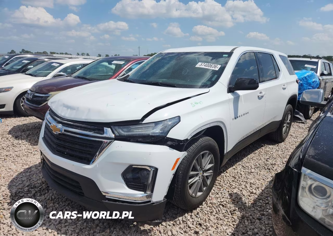 2023 Chevrolet Traverse Ls VIN:1GNERFKW7PJ312893 - 1