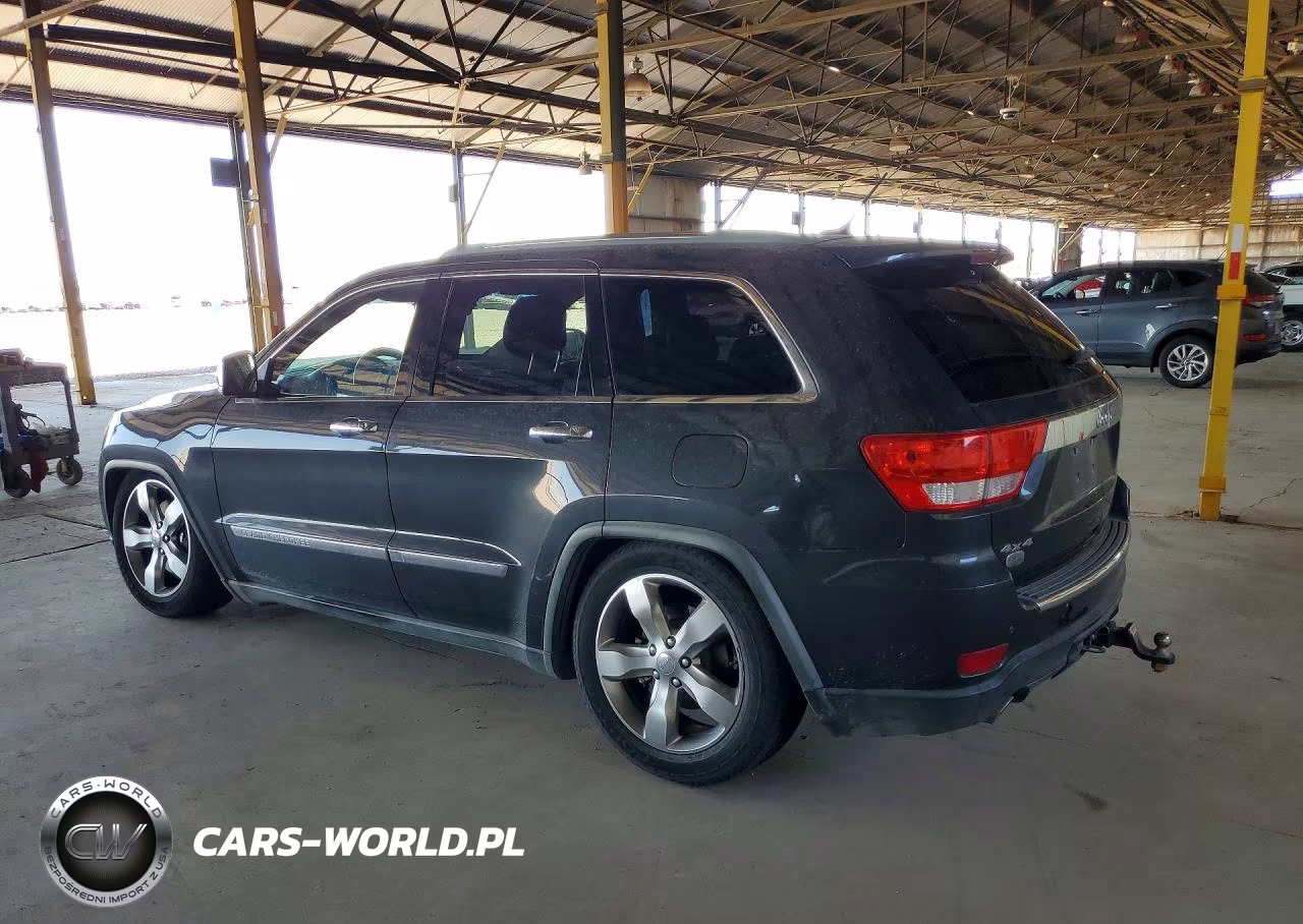 2011 Jeep Grand Cherokee Overland VIN:1J4RR6GT3BC606341 - 2