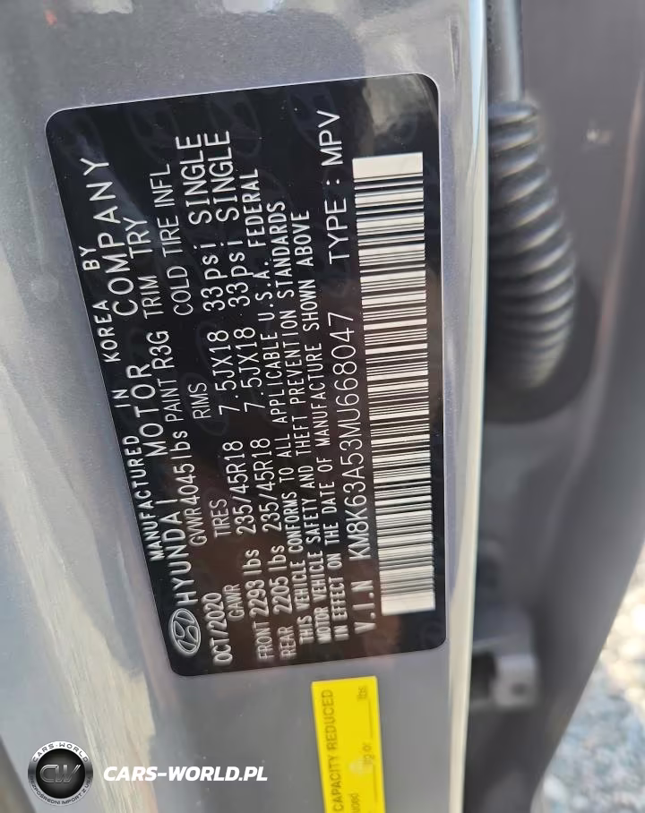 2021 Hyundai Kona Night VIN:KM8K63A53MU668047 - 13