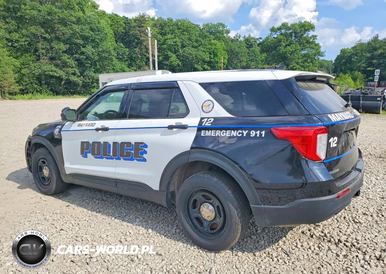 2022 Ford Explorer Police Interceptor VIN:1FM5K8AW6NNA11799 - 2