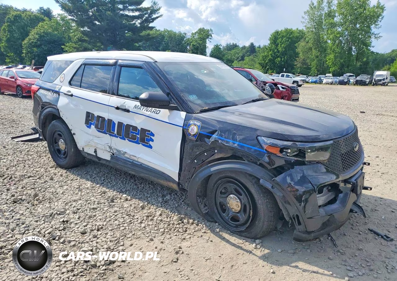 2022 Ford Explorer Police Interceptor VIN:1FM5K8AW6NNA11799 - 4