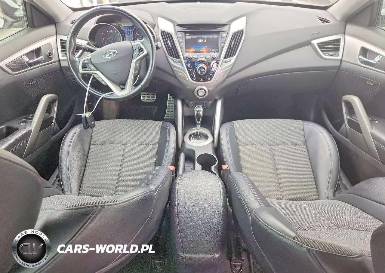 2014 Hyundai Veloster Base VIN:KMHTC6AD3EU188582 - 8