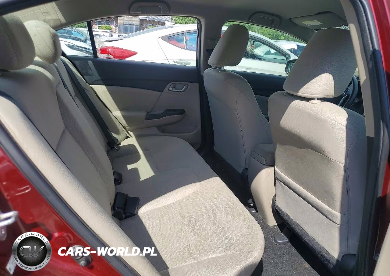 2013 Honda Civic Lx VIN:2HGFB2F54DH535953 - 10