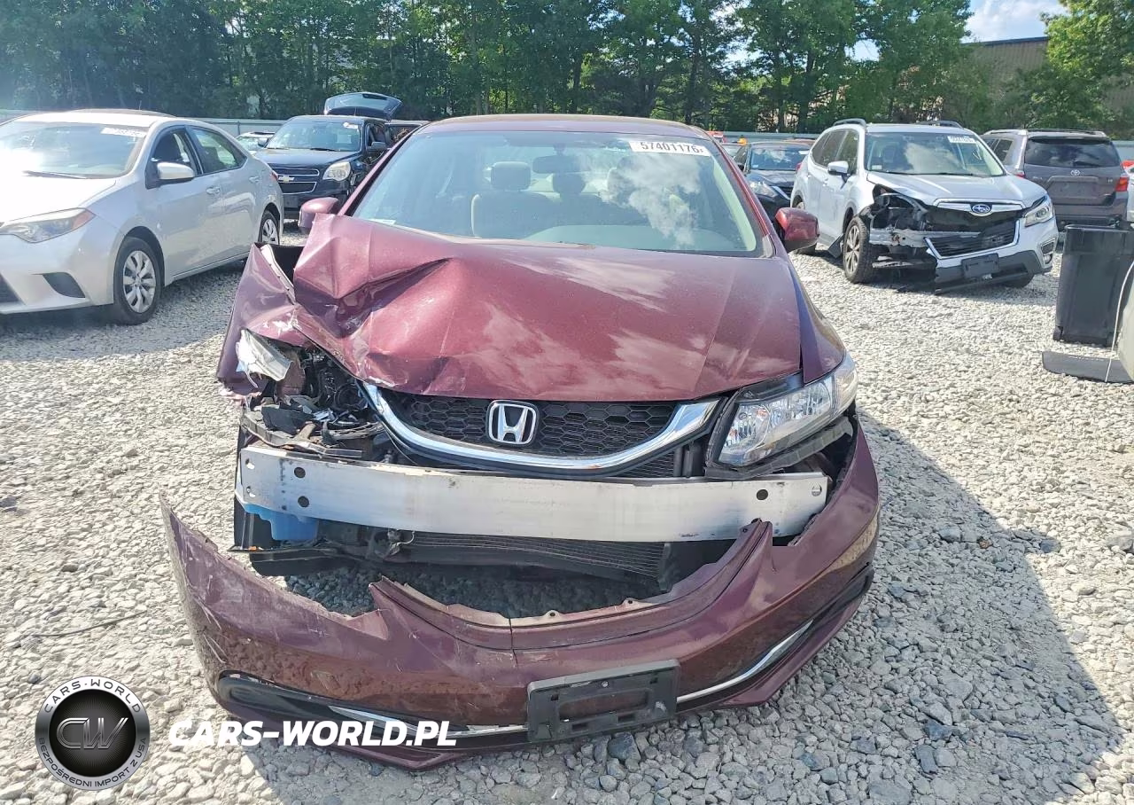 2013 Honda Civic Lx VIN:2HGFB2F54DH535953 - 5