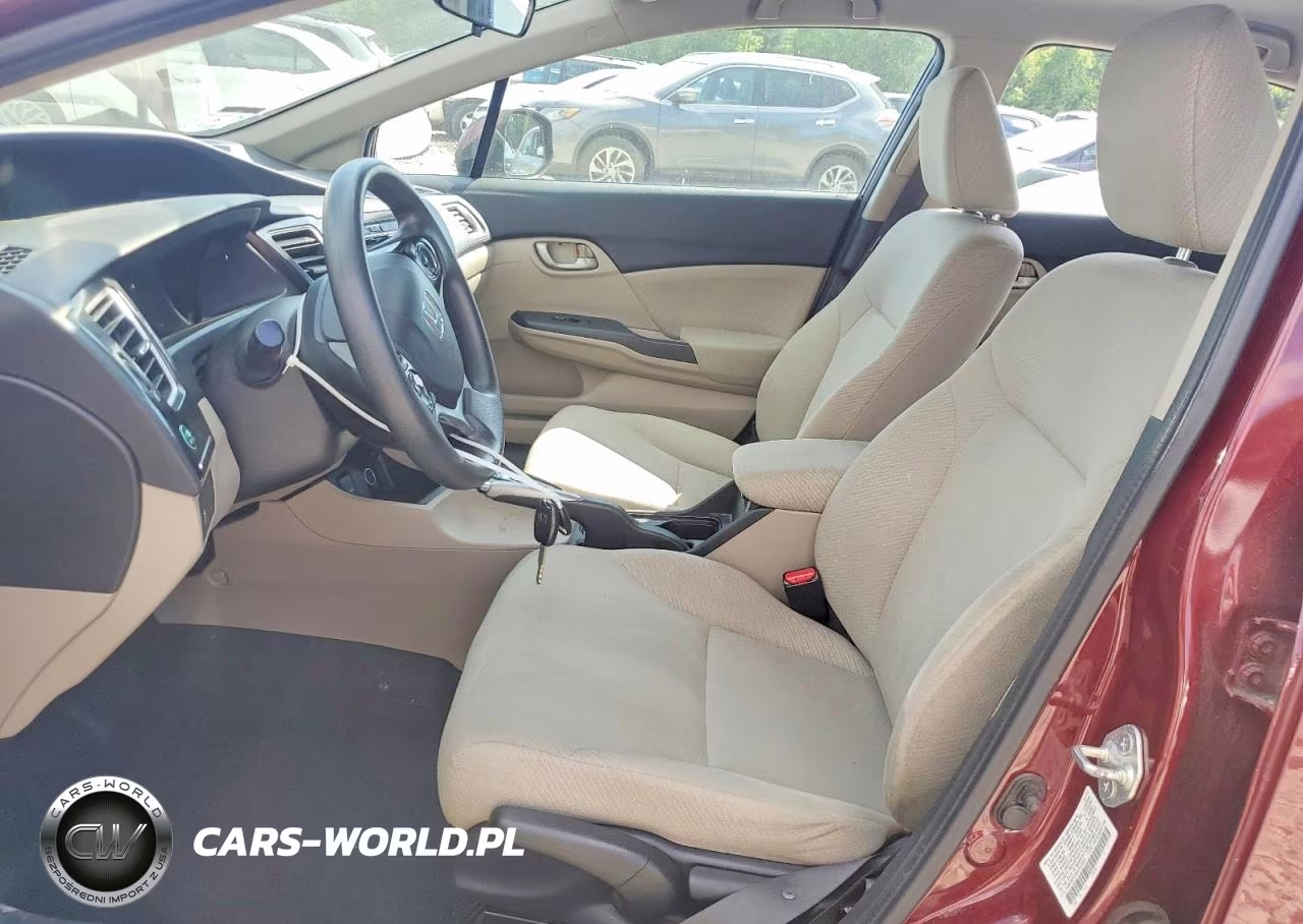 2013 Honda Civic Lx VIN:2HGFB2F54DH535953 - 7