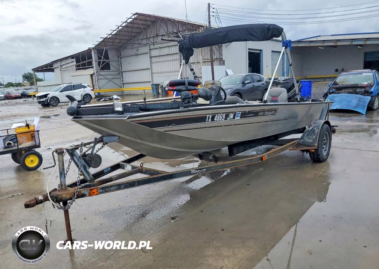 1991 Tracker Pro Crappie 175 VIN:BUJ78500J001 - 2