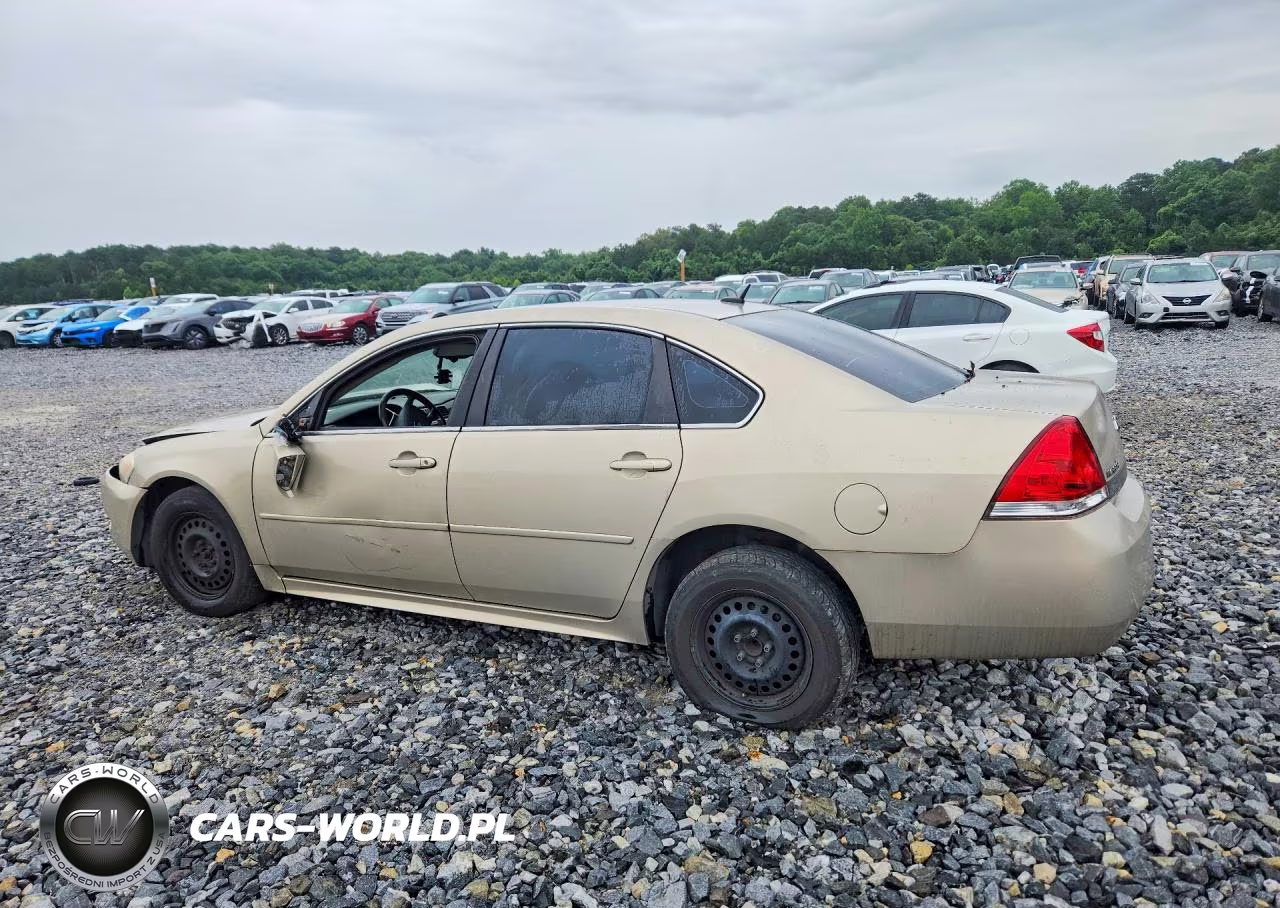 2010 Chevrolet Impala Ls VIN:2G1WA5EK4A1169905 - 2