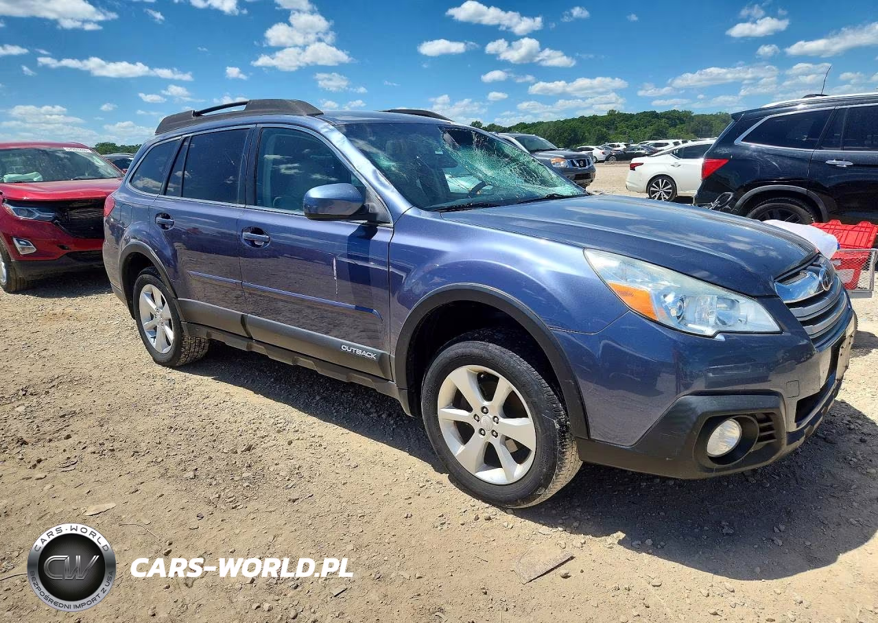 2014 Subaru Outback 2.5I Premium VIN:4S4BRCCC6E3253220 - 4