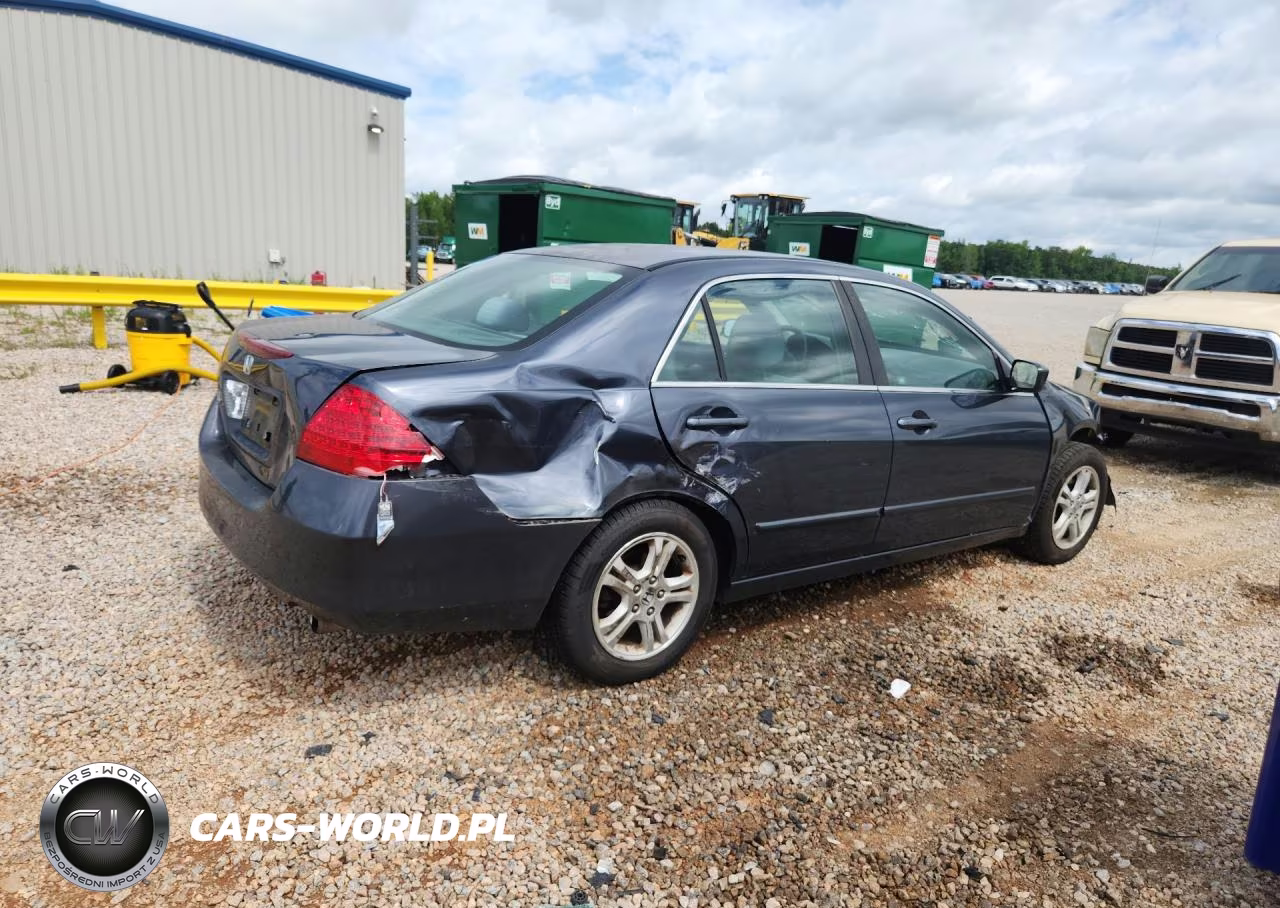 2007 Honda Accord Se VIN:1HGCM55307A176540 - 3