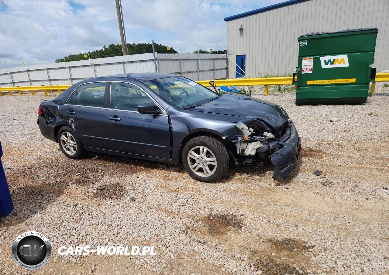 2007 Honda Accord Se VIN:1HGCM55307A176540 - 4