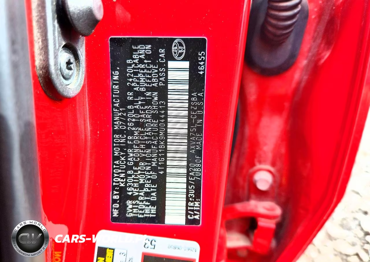 2021 Toyota Camry Se VIN:4T1G11BK9MU044413 - 12