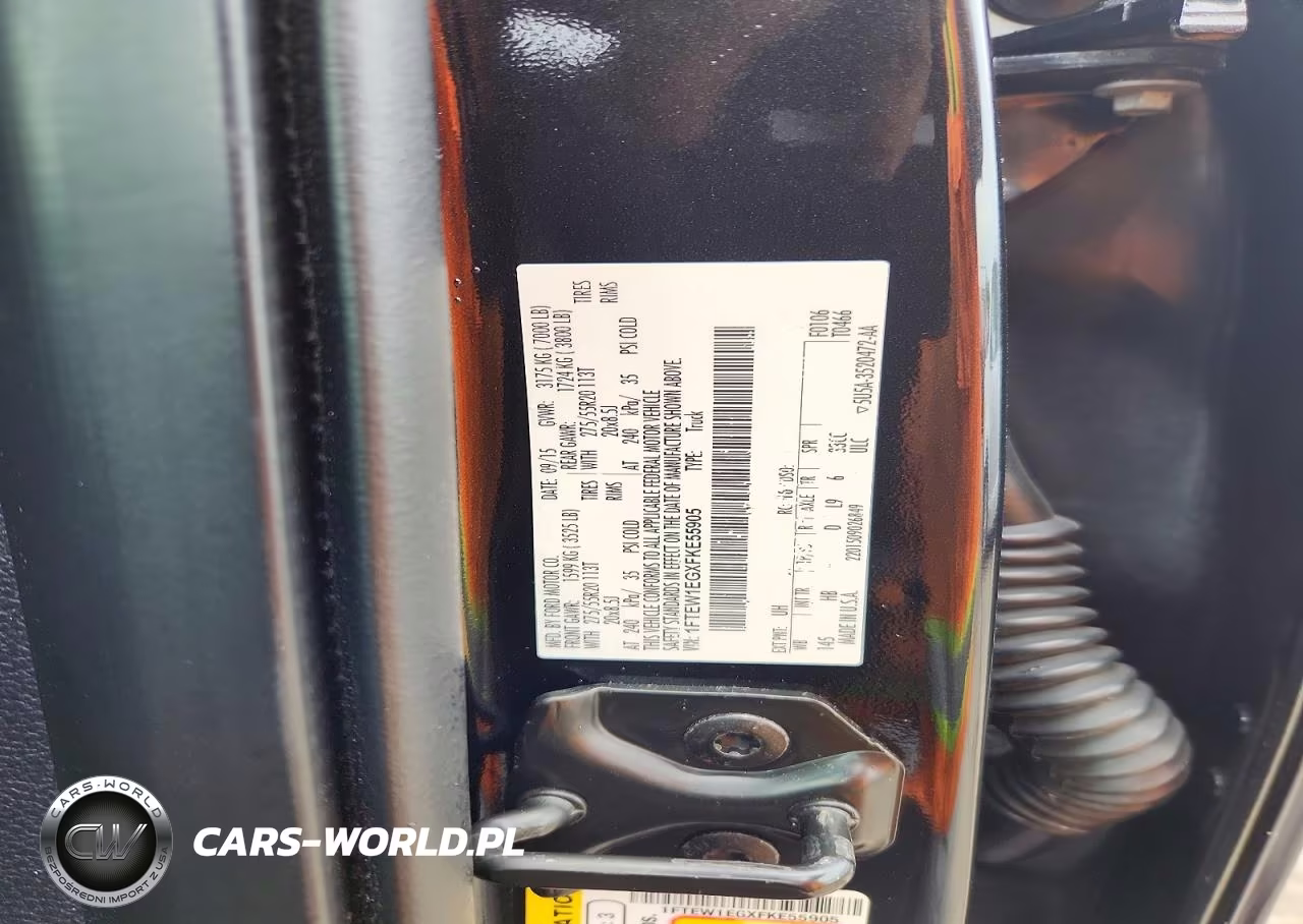 2015 Ford F150 Supercrew VIN:1FTEW1EGXFKE55905 - 12