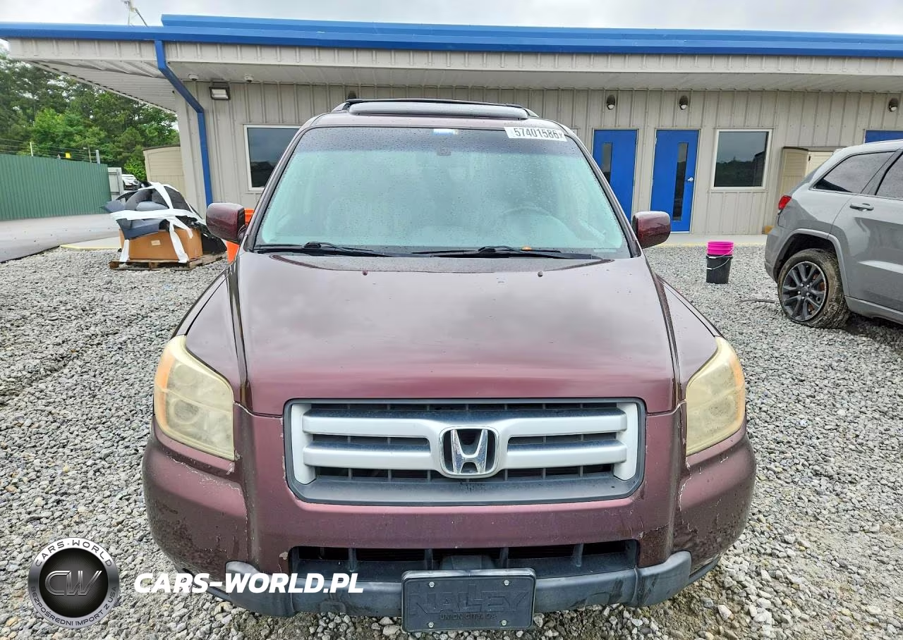 2007 Honda Pilot Exl VIN:5FNYF28647B025727 - 5