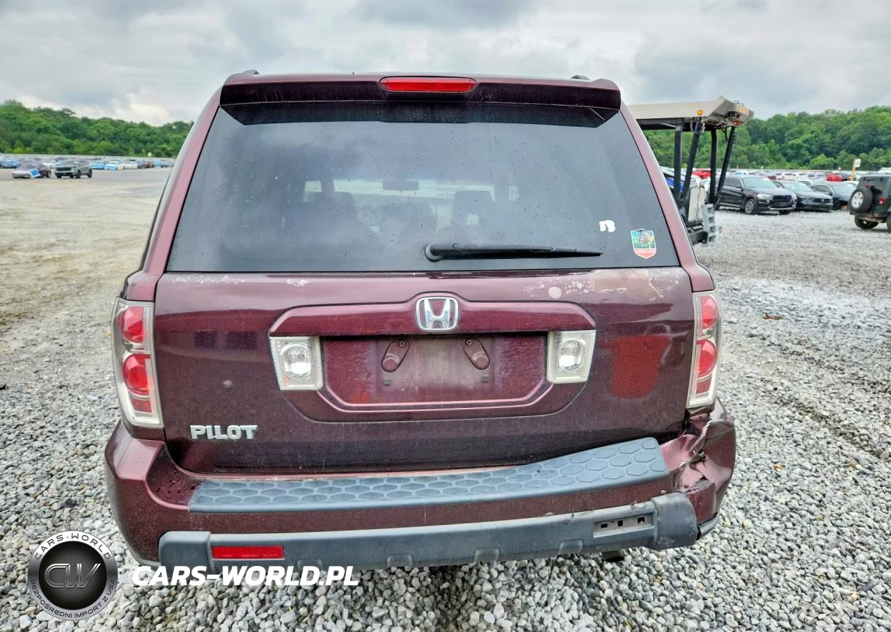 2007 Honda Pilot Exl VIN:5FNYF28647B025727 - 6