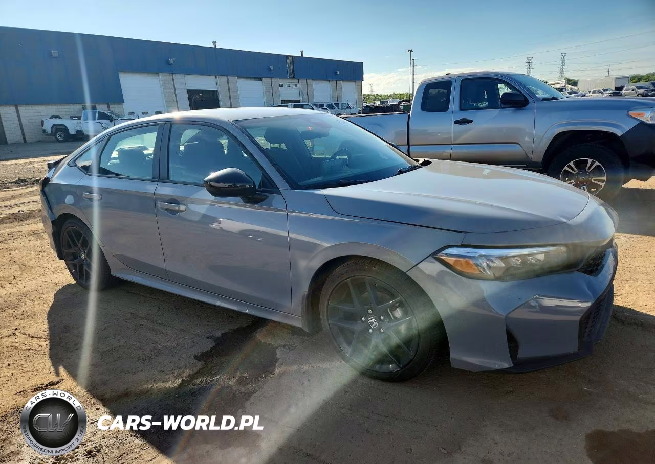 2025 Honda Civic Sport VIN:2HGFE2F54SH534645 - 4