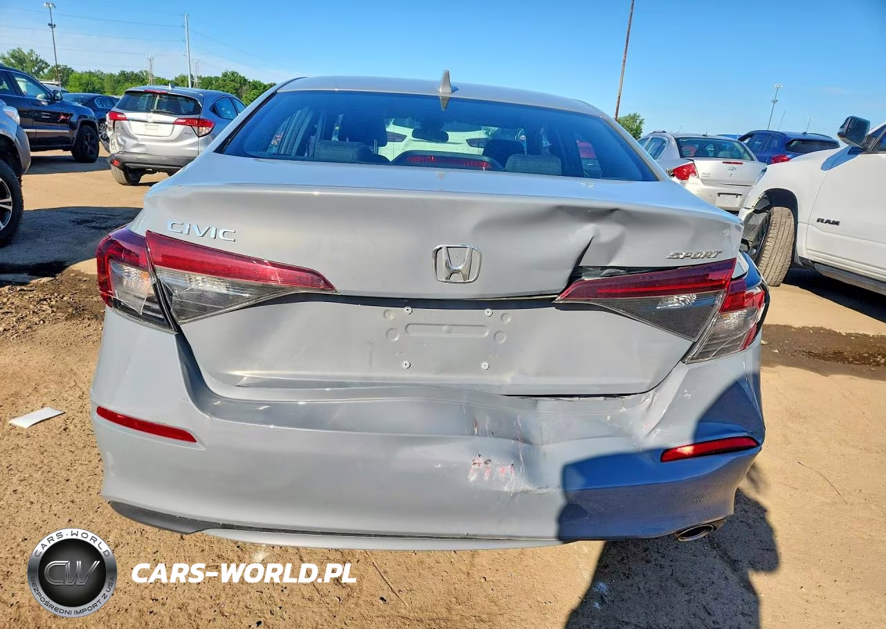 2025 Honda Civic Sport VIN:2HGFE2F54SH534645 - 6