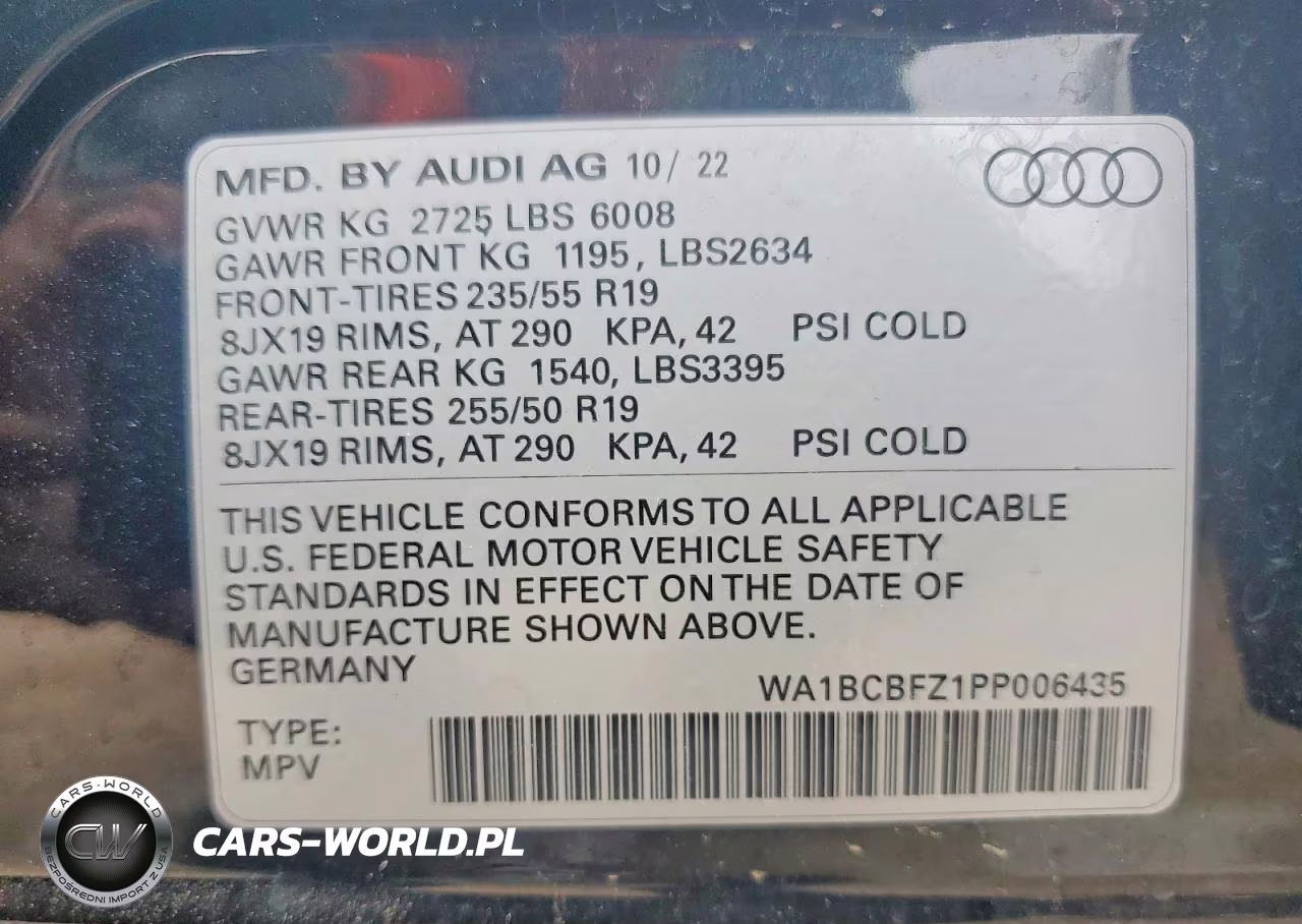 2023 Audi Q4 E-Tron Premium Plus VIN:WA1BCBFZ1PP006435 - 14