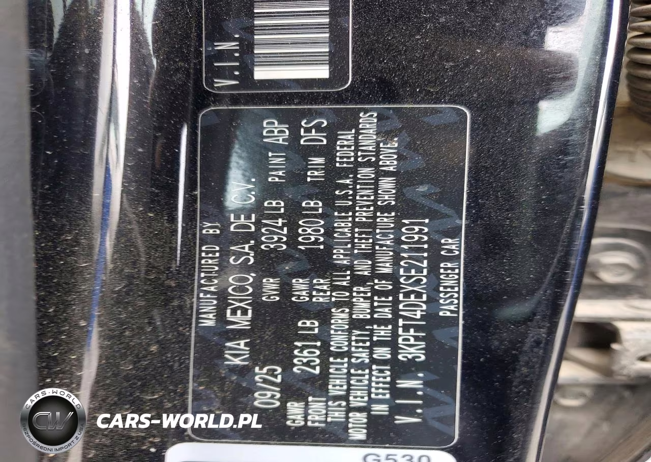 2025 Kia K4 Lx VIN:3KPFT4DEXSE211991 - 13