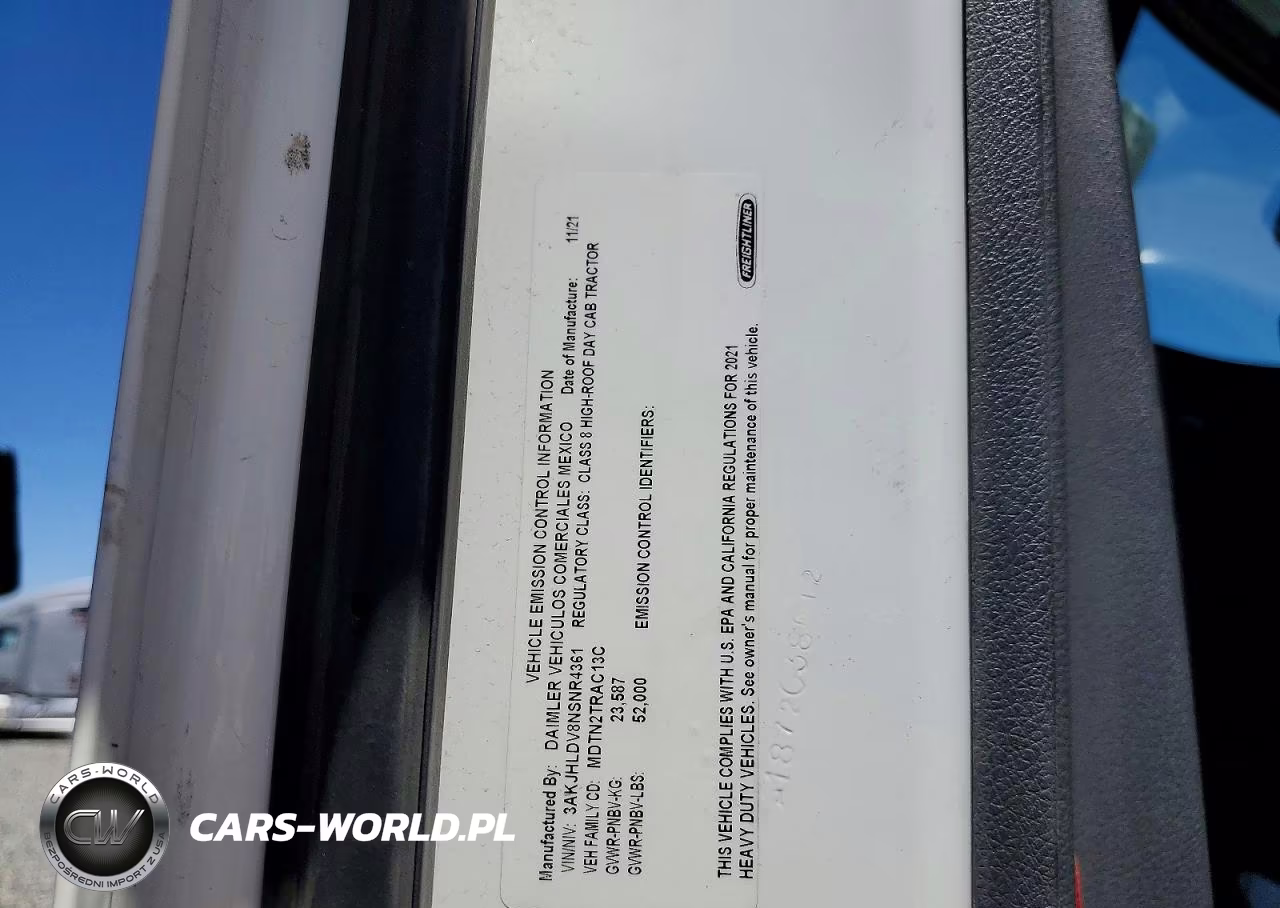 2022 Freightliner Cascadia 126 Semi Truck VIN:3AKJHLDV8NSNR4361 - 10