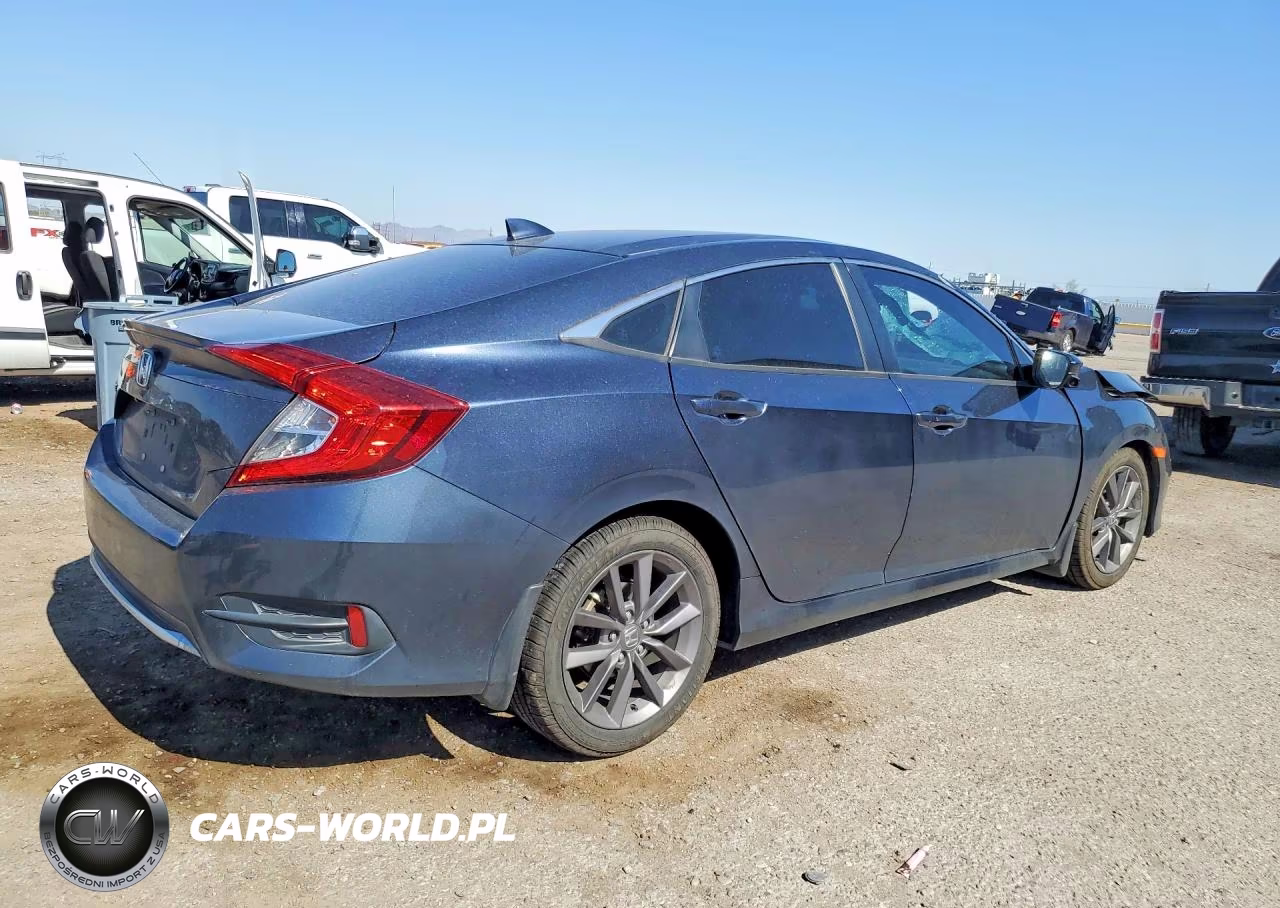 2020 Honda Civic Ex VIN:19XFC1F32LE009500 - 3