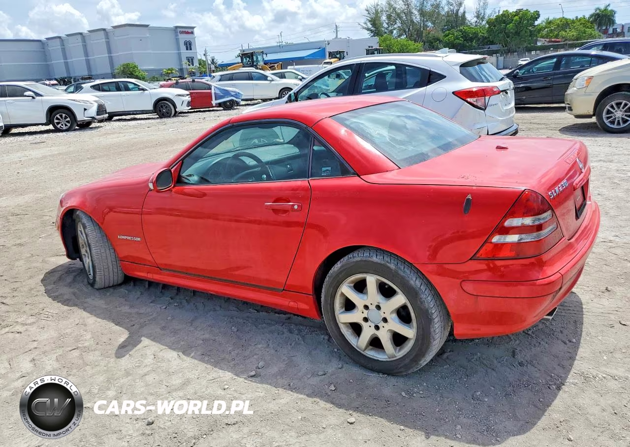 2004 Mercedes-Benz Slk 230 Kompressor VIN:WDBKK49F54F305447 - 2