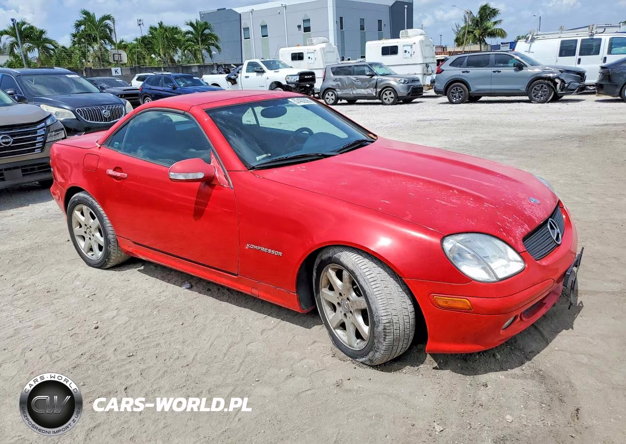 2004 Mercedes-Benz Slk 230 Kompressor VIN:WDBKK49F54F305447 - 4