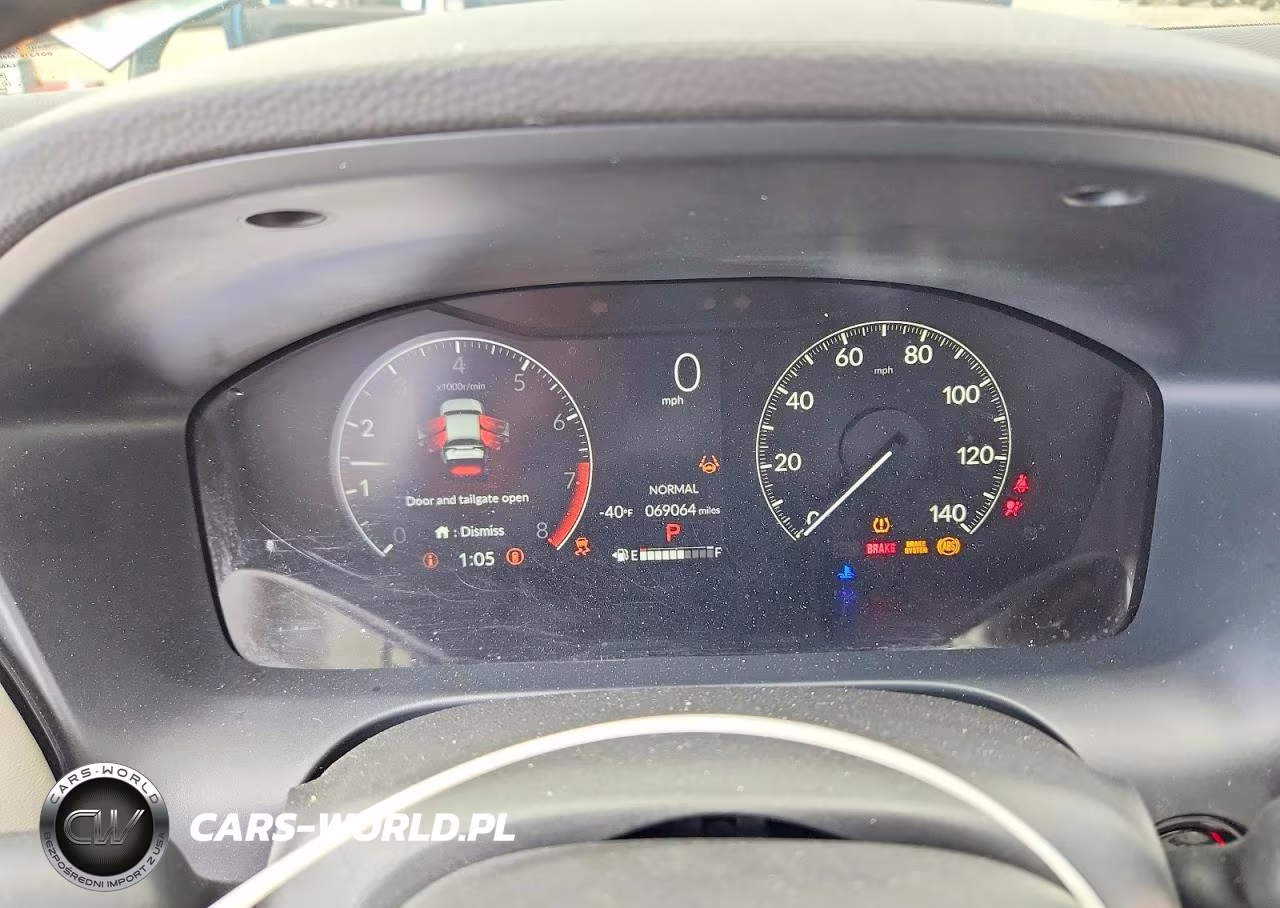 2025 Honda Hr-V Exl VIN:3CZRZ2H71SM748602 - 9