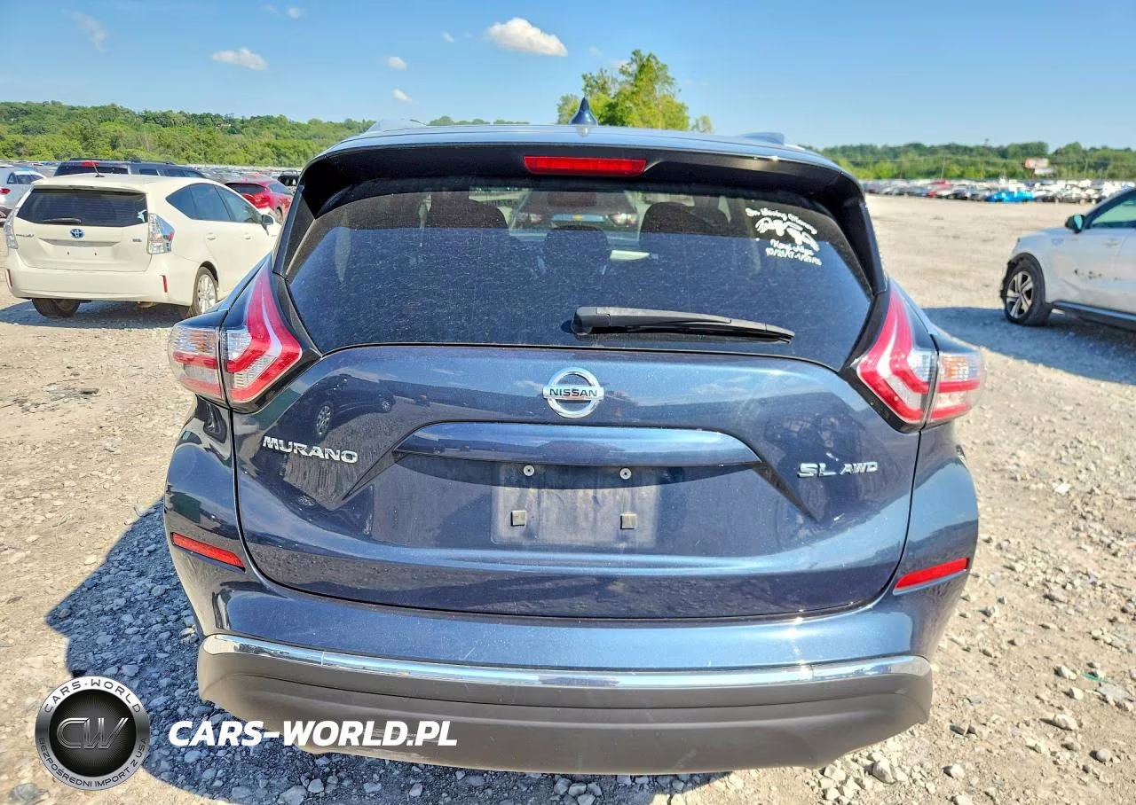 2018 Nissan Murano Sl VIN:5N1AZ2MH0JN139549 - 6