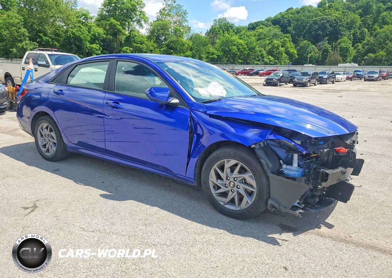 2024 Hyundai Elantra Sel VIN:KMHLM4DG7RU672056 - 4