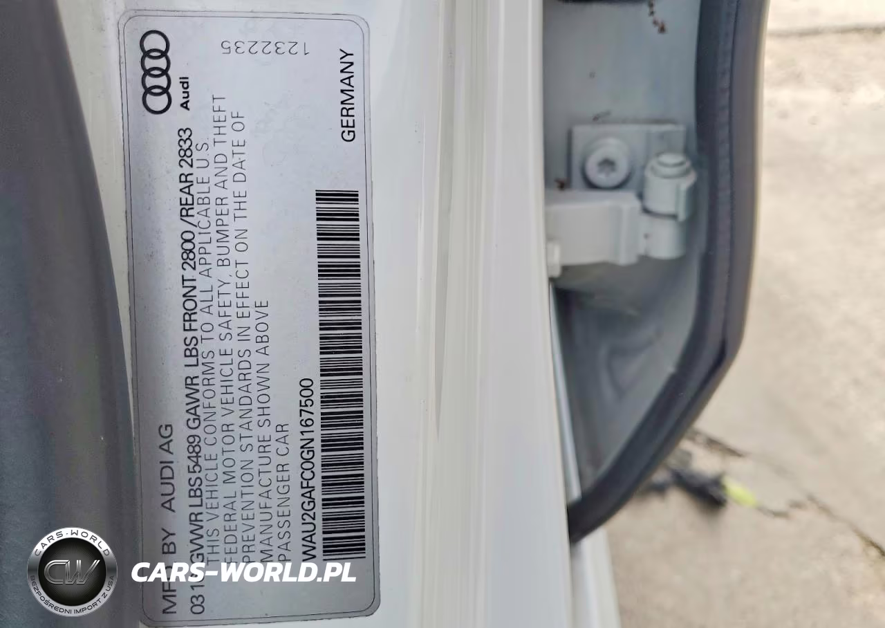2016 Audi A7 Prestige VIN:WAU2GAFC0GN167500 - 13