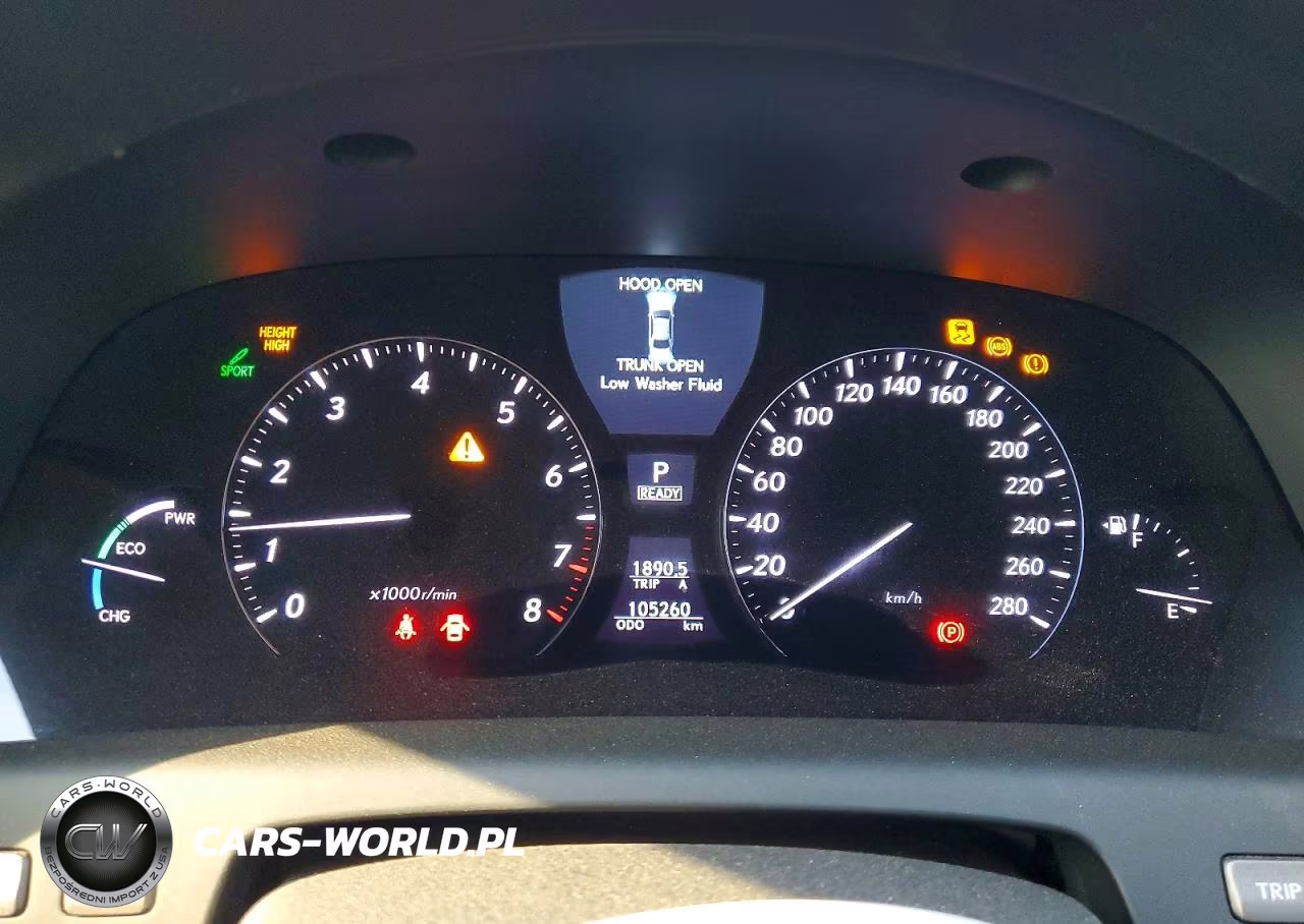 2008 Lexus Ls 600Hl VIN:JTHDU46F185004337 - 9