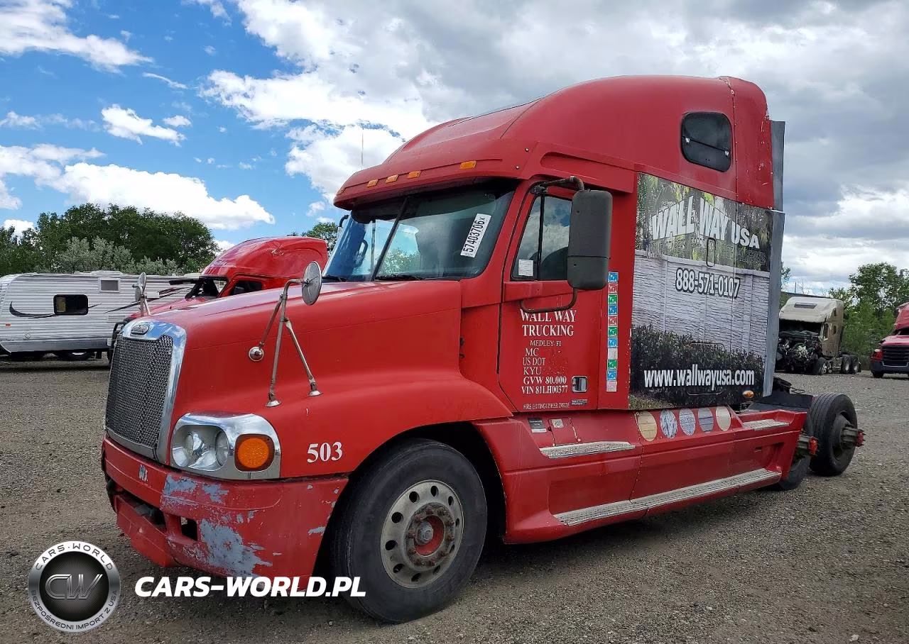 2001 Freightliner C120 Semi Truck VIN:1FUJA3BD81LH00377 - 2
