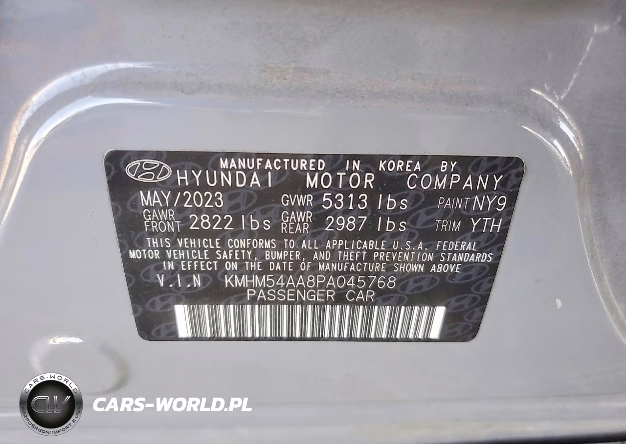 2023 Hyundai Ioniq 6 Limited VIN:KMHM54AA8PA045768 - 13
