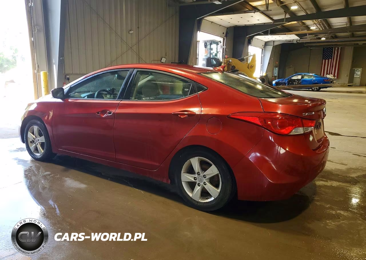 2012 Hyundai Elantra Gls VIN:KMHDH4AE0CU470419 - 2