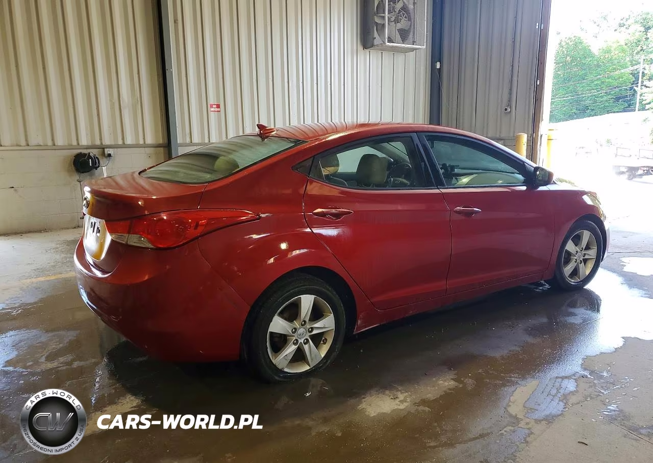 2012 Hyundai Elantra Gls VIN:KMHDH4AE0CU470419 - 3