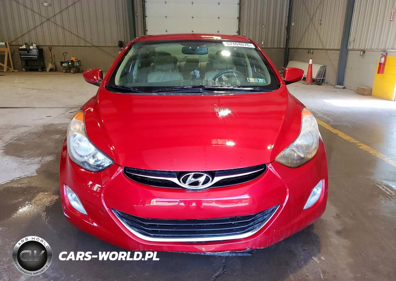 2012 Hyundai Elantra Gls VIN:KMHDH4AE0CU470419 - 5